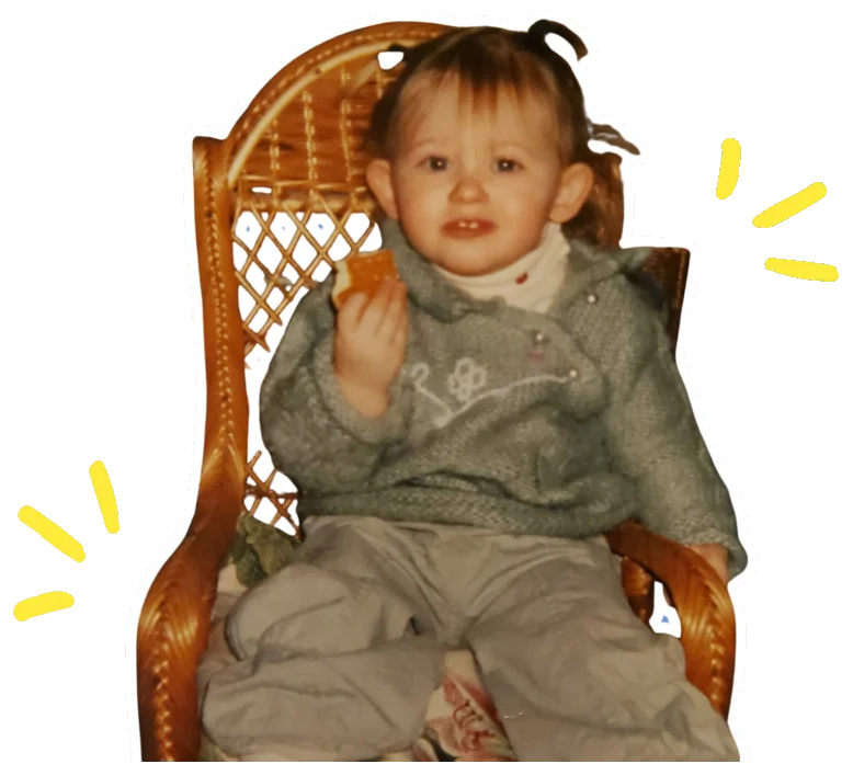 Léa Datin enfant