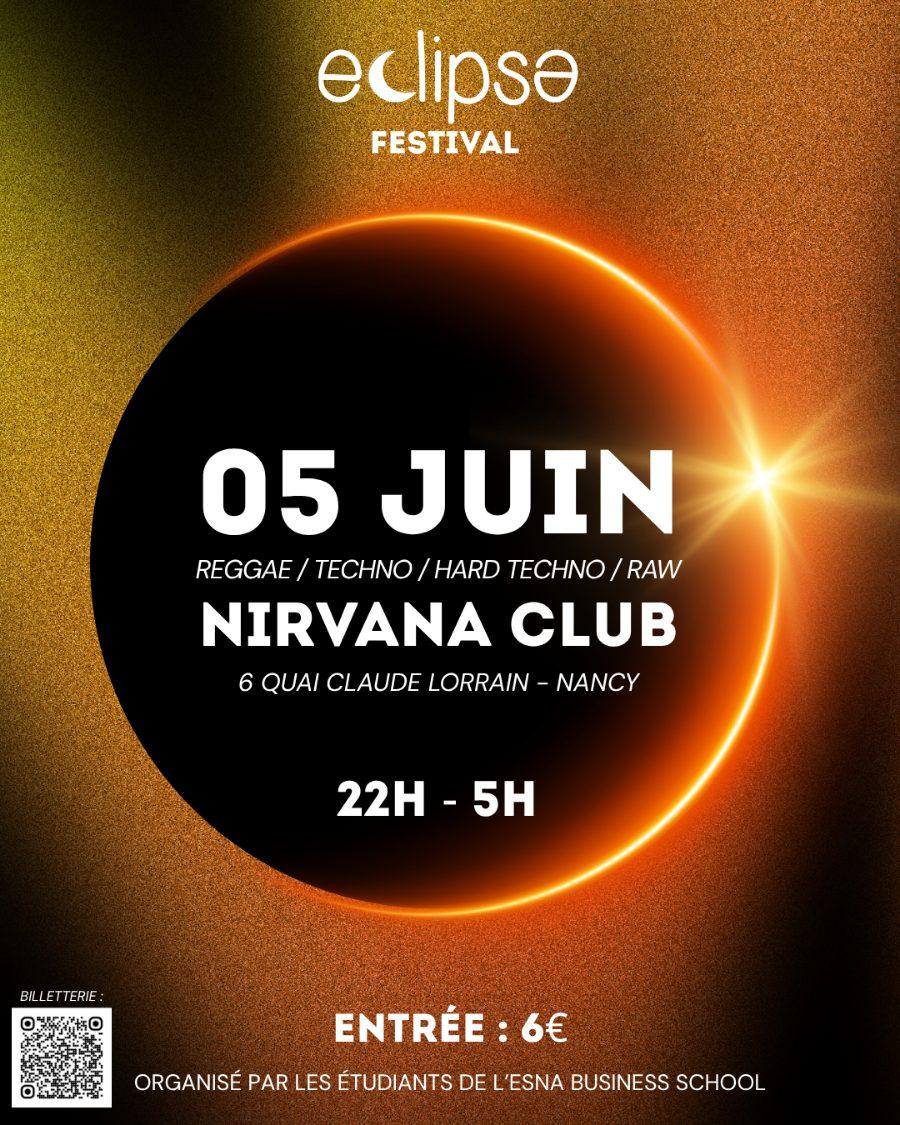 Affiche Eclipse Festival, 5 juin